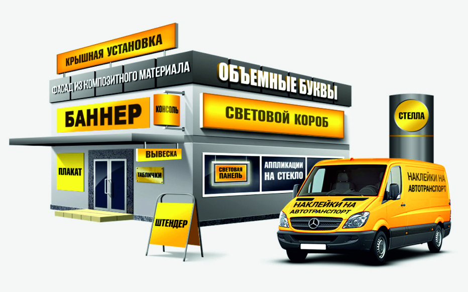 Наружная реклама Рыбацкое/ Обухово